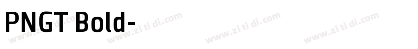 PNGT Bold字体转换